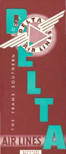 Delta Air Lines System Timetable 1945 May 1
