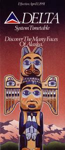 Delta Air Lines System Timetable April 1, 1991
