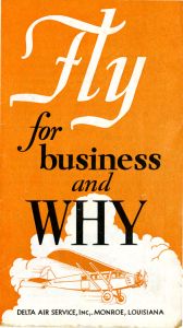 Fly for business and why [January 20, 1930]
