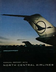 North Central Airlines Annual Report 1973
