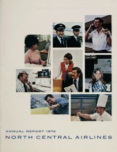 North Central Airlines Annual Report 1974