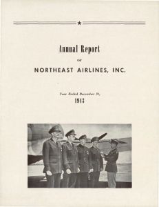 Northeast Airlines Annual Report 1943