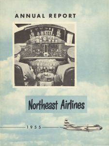 Northeast Airlines Annual Report 1955