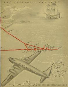 Northwest Airlines Annual Report 1945