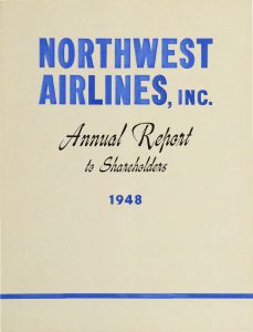 Northwest Airlines Annual Report 1948