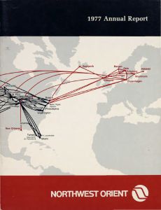 Northwest Airlines Annual Report 1977