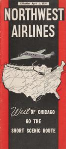 Northwest Airlines Schedule 1936 April 1