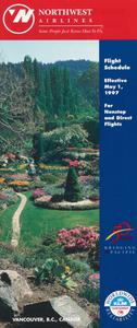 Northwest Airlines Flight Schedule 1997 May 1