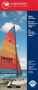 Northwest Airlines Flight Schedule 1999 December 17