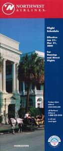 Northwest Airlines Flight Schedule 2001 January 31