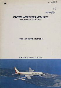 Pacific Northern Airlines Annual Report 1965
