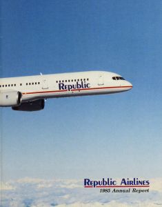 Republic Airlines Annual Report 1985