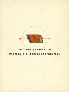 Western Air Express Annual Report 1940