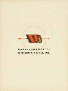 Western Air Lines Annual Report 1943