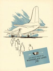 Western Air Lines Annual Report 1946