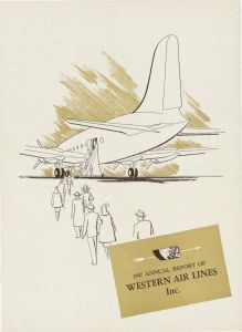 Western Air Lines Annual Report 1947