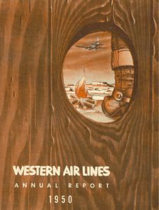 Western Air Lines Annual Report 1950