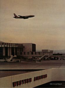 Western Air Lines Annual Report 1966
