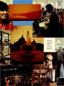 Western Airlines Annual Report 1978