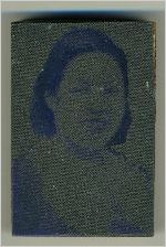 Engraving, unknown woman, undated