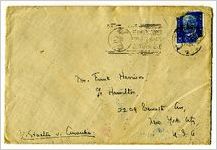 Correspondence - Alain Locke to J. Frank Harrison, Jr.