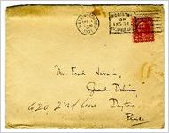 Correspondence - Alain Locke to J. Frank Harrison, Jr.