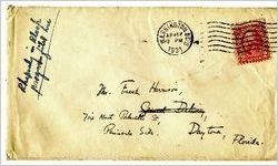 Correspondence - Alain Locke to J. Frank Harrison, Jr.