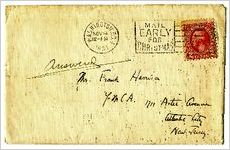 Correspondence - Alain Locke to J. Frank Harrison, Jr.