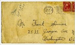 Correspondence - Edward Clark to J. Frank Harrison, Jr.
