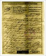 Correspondence - Norman Lockett to J. Frank Harrison, Jr.