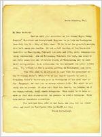 Letters, Notes and Membership Coupon Pertaining to The Young People's Christian and Educational Congress