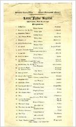 Programs: Annual Concert; A. U. Glee Club and Orchestra