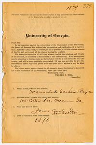 Bayne, Marmaduke Gresham, b. 1855, Vol. 1, p. 375-8