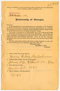 Belehen, Henry Clay, b. 1841, Vol. 1, p. 523-6
