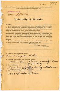 Bolton, Isaac Langston, b. 1826, Vol. 1, p. 779-782