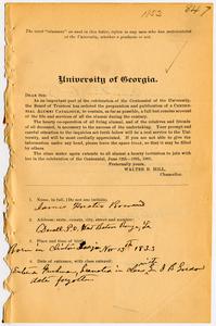 Bowen, James Horatio, b. 1833, Vol. 1, p. 847-850