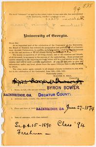 Bower, Byron, b. 1874, Vol. 1, p. 835-8