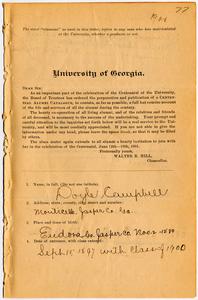 Campbell, Doyle, b. 1880, Vol. 2, p. 77-80