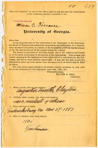 Clayton, Augustin Smith, 1783-1839, Vol. 2, p. 259-62
