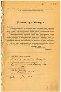 Clayton, Richard Aurelius, b. 1841, Vol. 2, p. 255-8