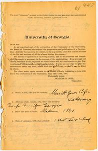 Cofer, Merritt Jones, b. 1840, Vol. 2, p. 447-50