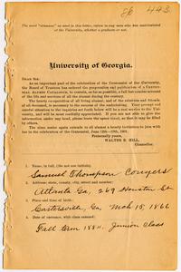 Conyers, Samuel Thompson, b. 1866, Vol. 2, p. 443-6