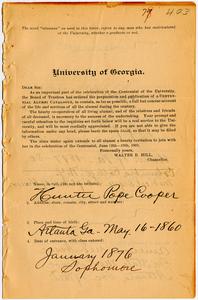 Cooper, Hunter Pope, b. 1860, Vol. 2, p. 403-6