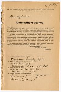 Dozier, William Brantley, b. 1873, Vol. 2, p. 851-4