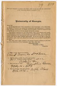 Dubose, Robert Toombs, b. 1859, Vol. 2, p. 879-82