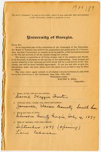 Foster, Carrel Hezzie, b. 1879, Vol. 3, p. 189-192