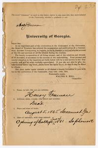 Freeman, Henry, 1865-1893, Vol. 3, p. 233-6
