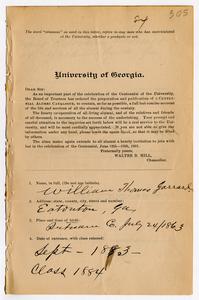 Garrard, William Thomas, b. 1863, Vol. 3, p. 305-8