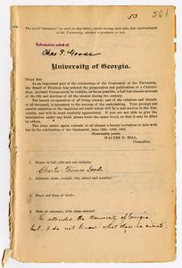 Goode, Charles Thomas, Vol. 3, p. 561-4