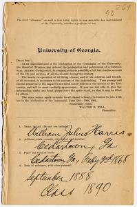 Harris, William Julius, b. 1868, Vol. 4, p. 269-72